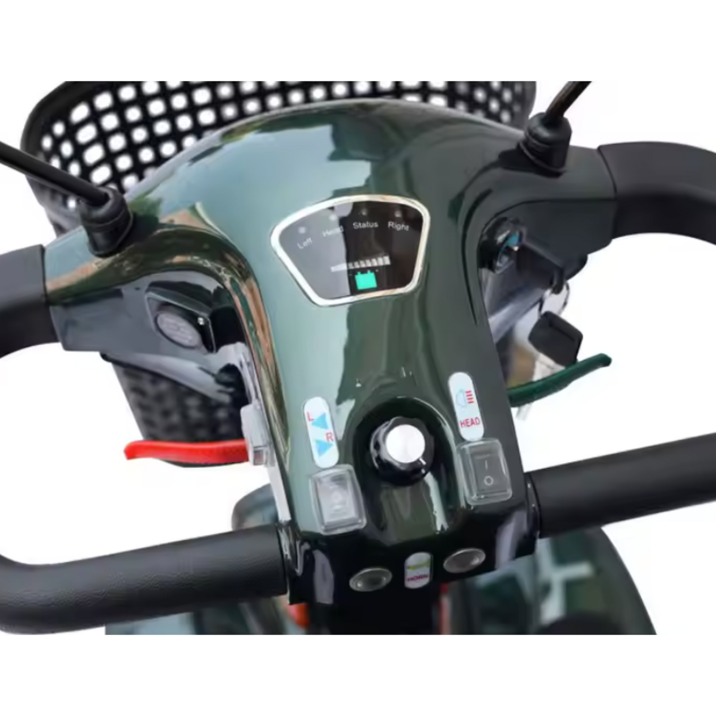 LuxRide Deluxe Mobility Scooter