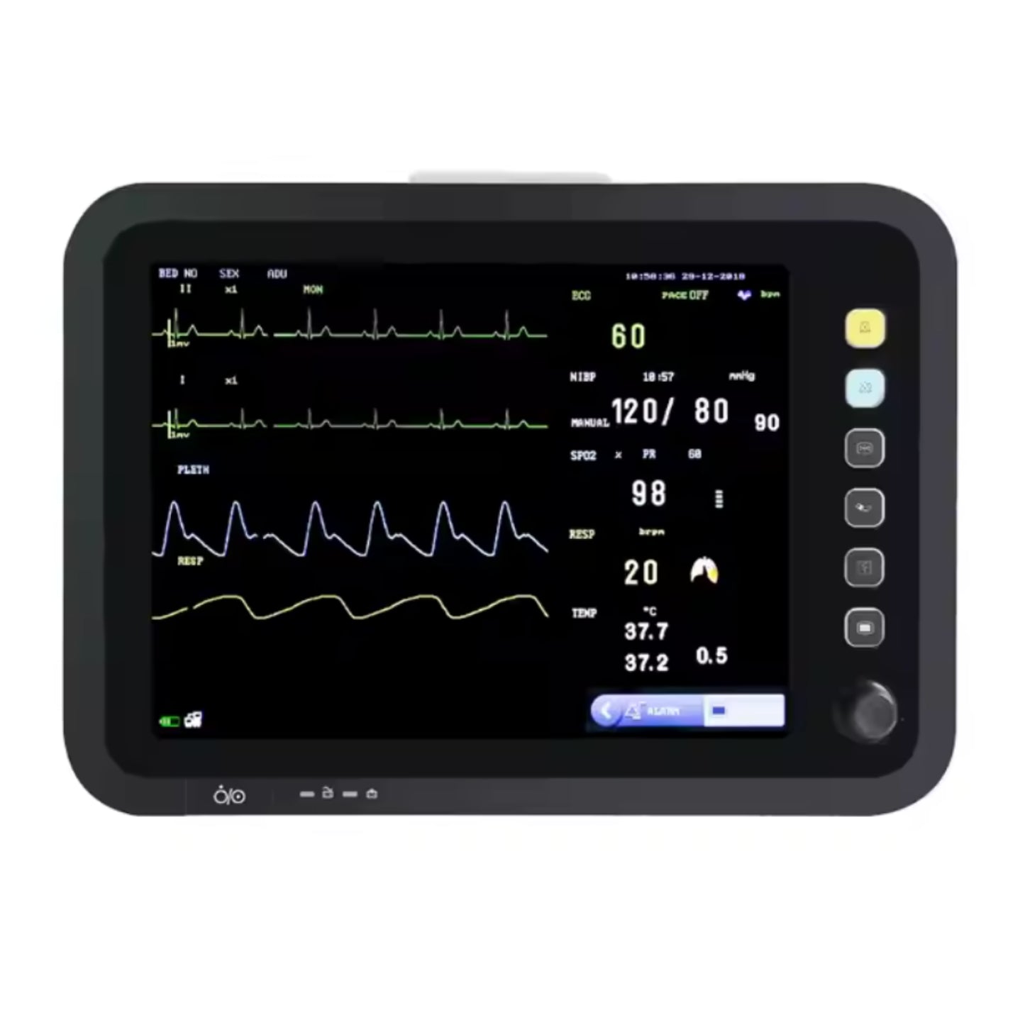 MediTrack Advanced Vital Signs Monitor